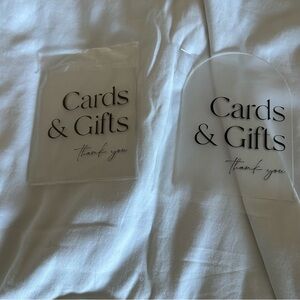 Cards & Gifts Sign